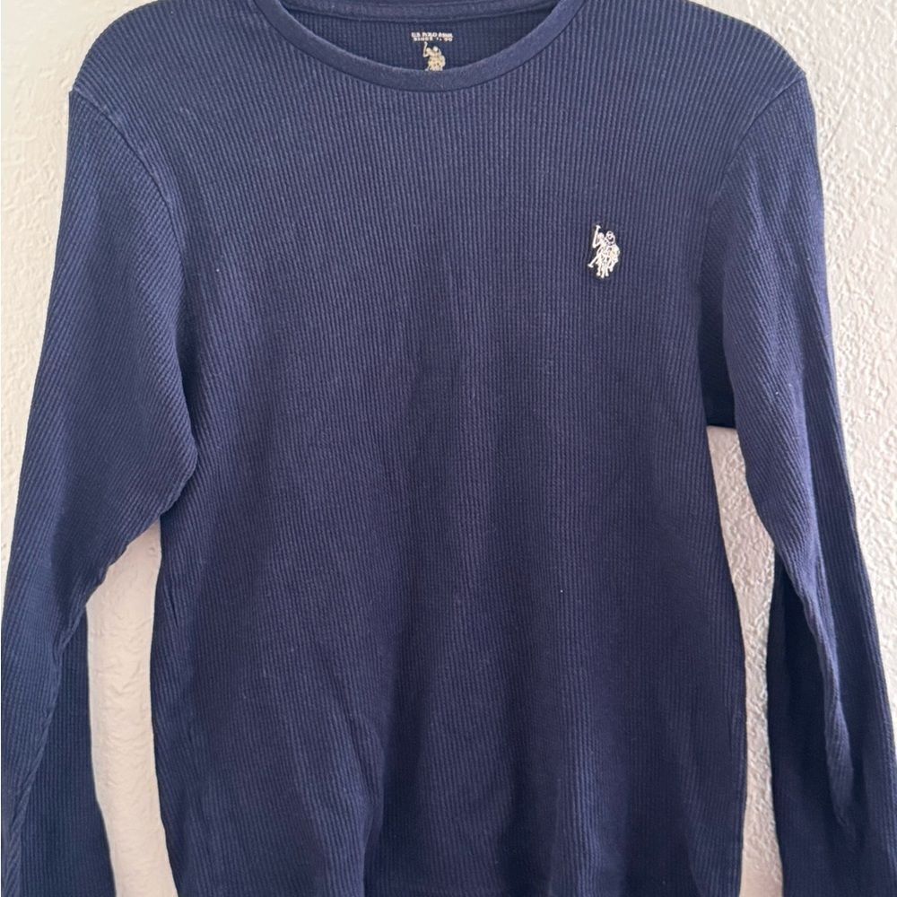Polo by Ralph Lauren Youth Boys Navy Long sleeve thermal short